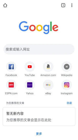 谷歌chrome浏览器手机版图片1